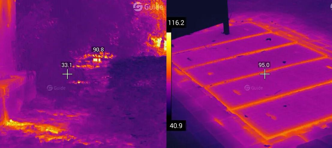 紅外熱成像儀供熱管道“體檢”忙！西北某大型熱電廠用它查漏